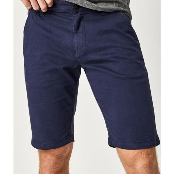 Top man navy men’s stretch skinny 9 Inch size 29 shorts ￼ - Picture 1 of 6